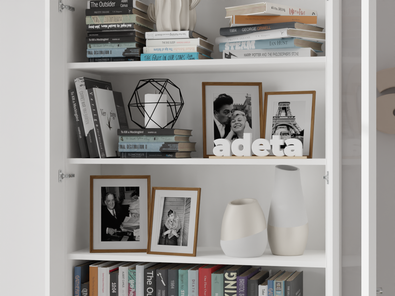 Книжный шкаф Билли 427 white ИКЕА (IKEA) изображение товара