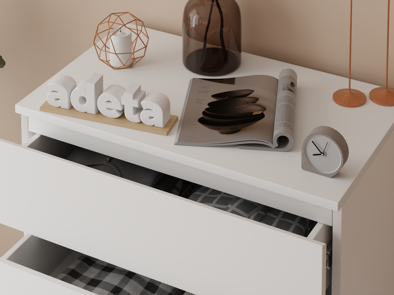 Комод Мальм 16 white ИКЕА (IKEA) изображение товара