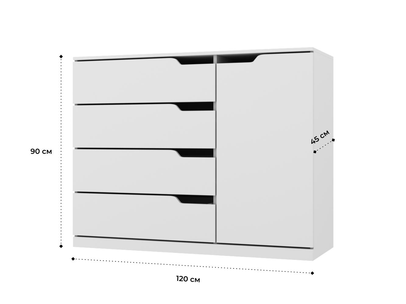 Комод Нордли 18 white ИКЕА (IKEA) изображение товара