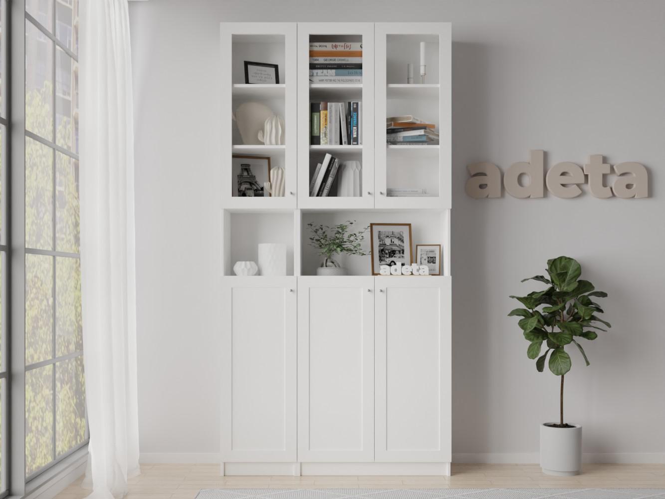 Книжный шкаф Билли 337 white ИКЕА (IKEA) изображение товара