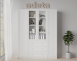 Изображение товара Книжный шкаф Билли 361 white ИКЕА (IKEA) на сайте adeta.ru