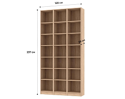 Изображение товара Стеллаж Билли 119 beige ИКЕА (IKEA) на сайте adeta.ru