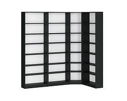 Изображение товара Стеллаж Билли 113 brown desire угловой ИКЕА (IKEA) на сайте adeta.ru